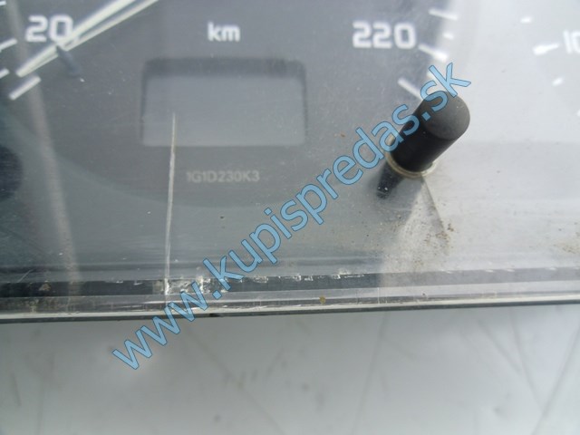 tachometer na renault scénic 1,6i 8V, autodiely na renault megane scénic